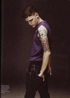 Josh Beech Half Sleeve Tattoo